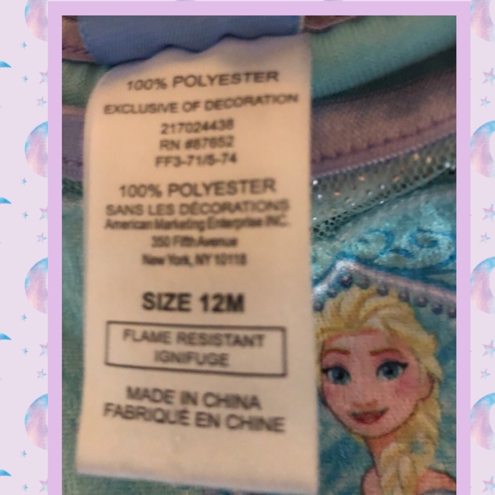 Disney "Frozen" Halloween Dress - Size 12 Months - Picture 8 of 9